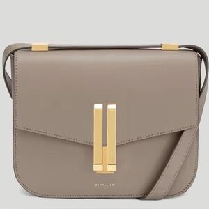 DeMellier Elegant Taupe Crossbody Bag